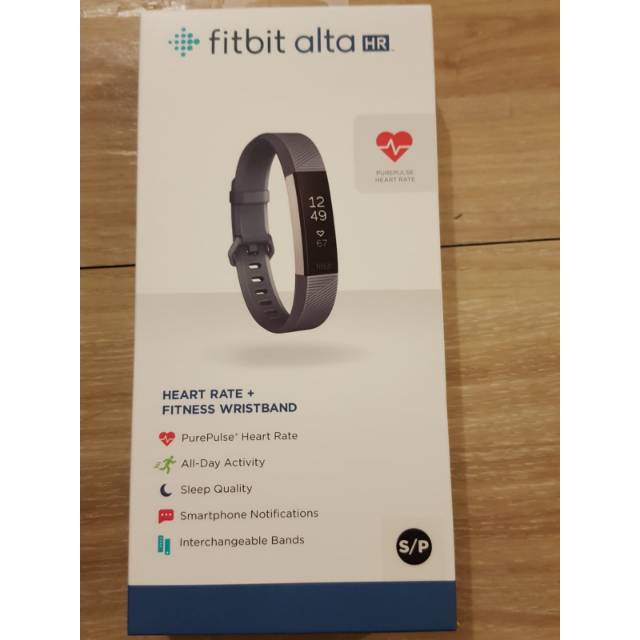 ORIGINAL   Fitbit Alta HR Activity Tracker ( Blue gray / small) TERMURAHHHHH.....
