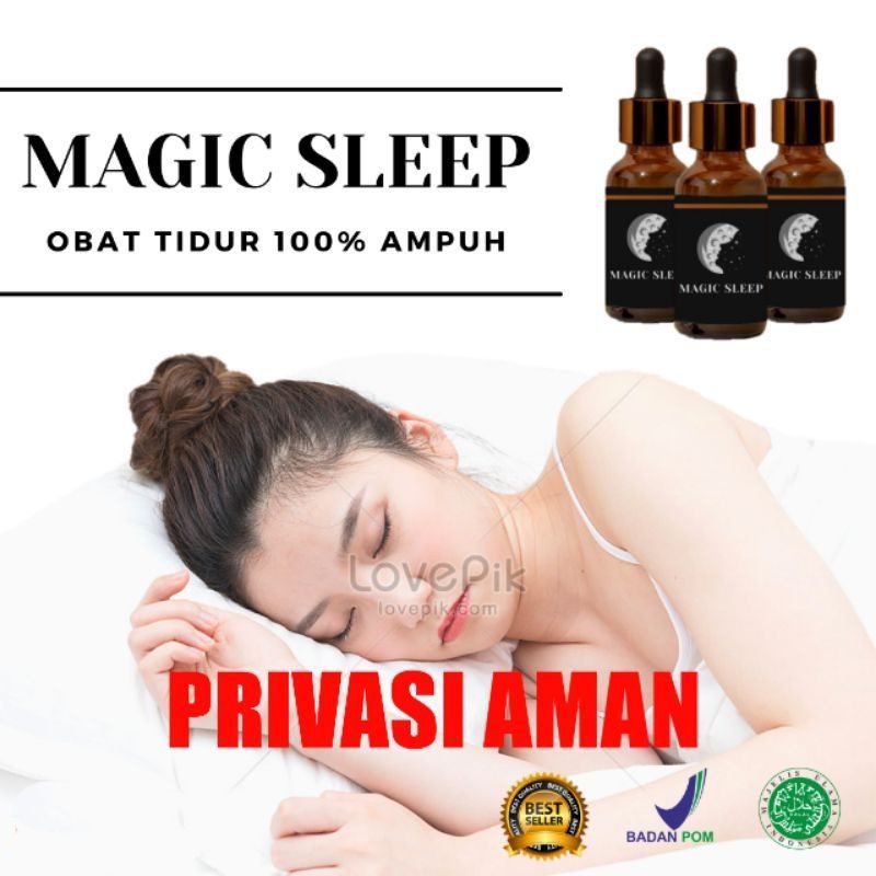OBAT TIDUR CAIR/TETES ORIGINAL 100% AMPUH