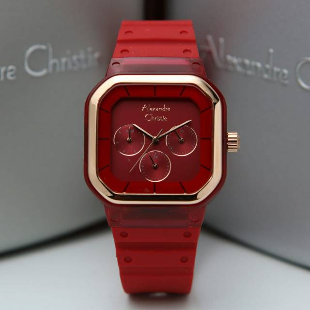 ALEXANDRE CHRISTIE AC 2811 ROSEGOLD RED ORIGINAL