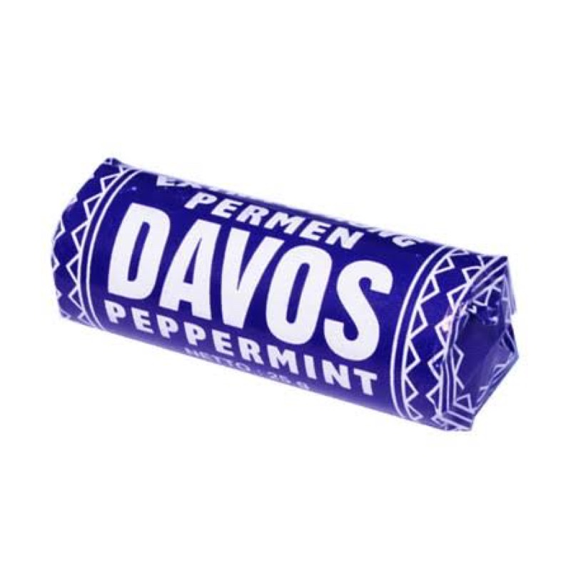 

PERMEN DAVOS PEPPERMINT ROLL isi 10