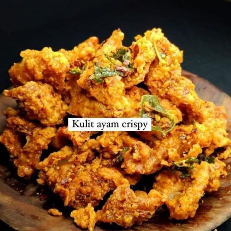 Kulit Ayam Crispy Pedas Kerupuk Kulit Ayam Crispy Pedas 50gram