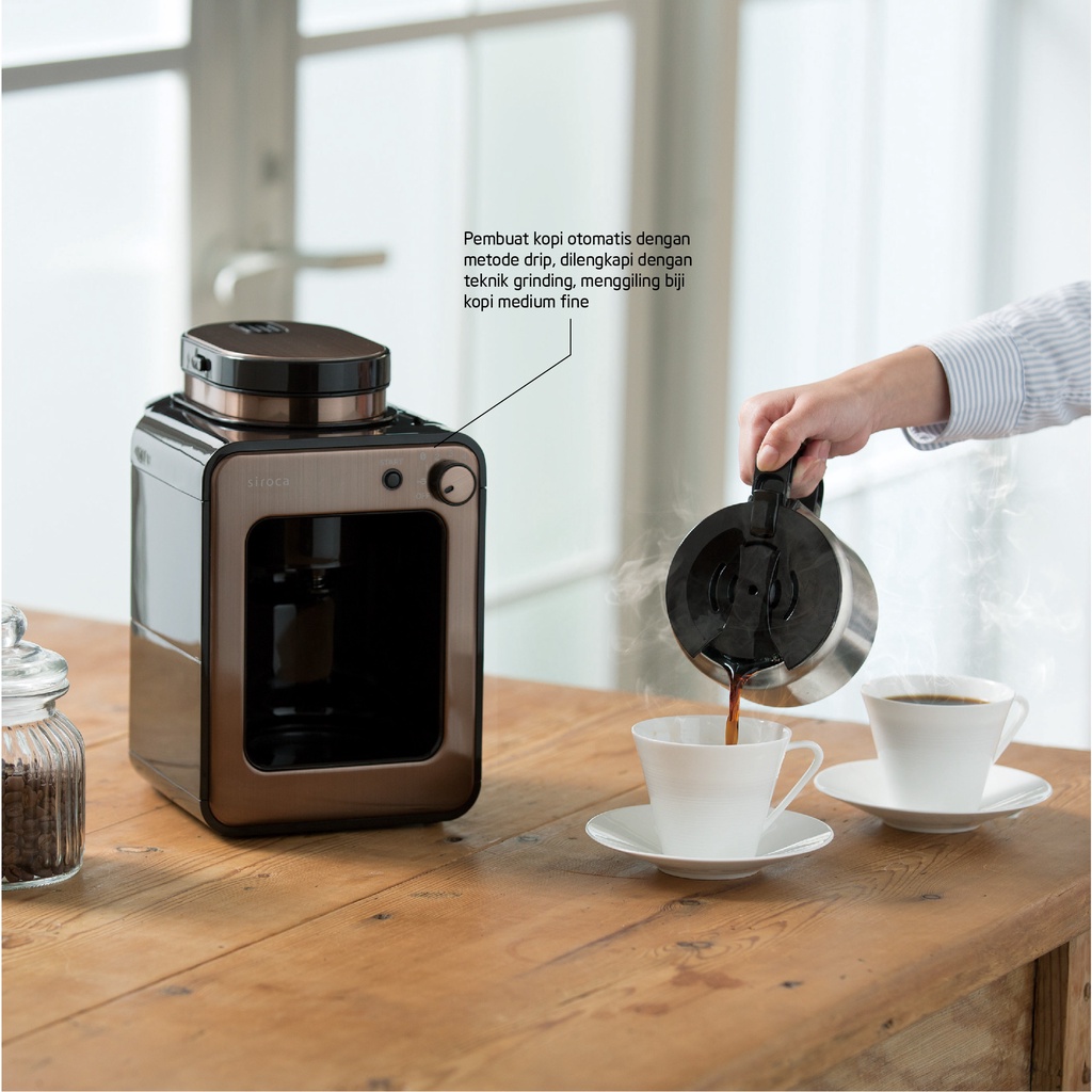 

Siroca Coffee Maker Brown