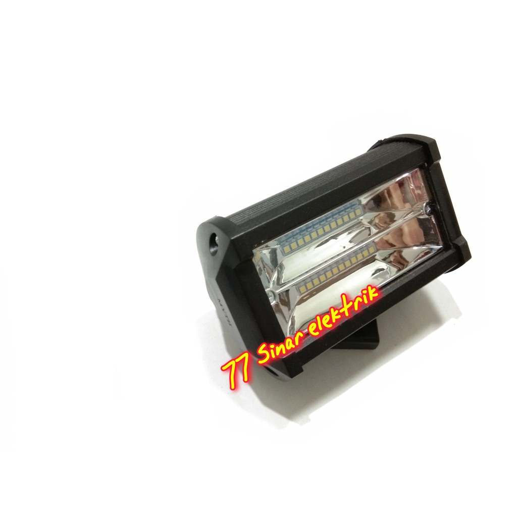 New Lampu Tembak Sorot Led 24 Mata Myth Cree Putih Lampu Tembak Led Motor Mobil 12 -24 Volt
