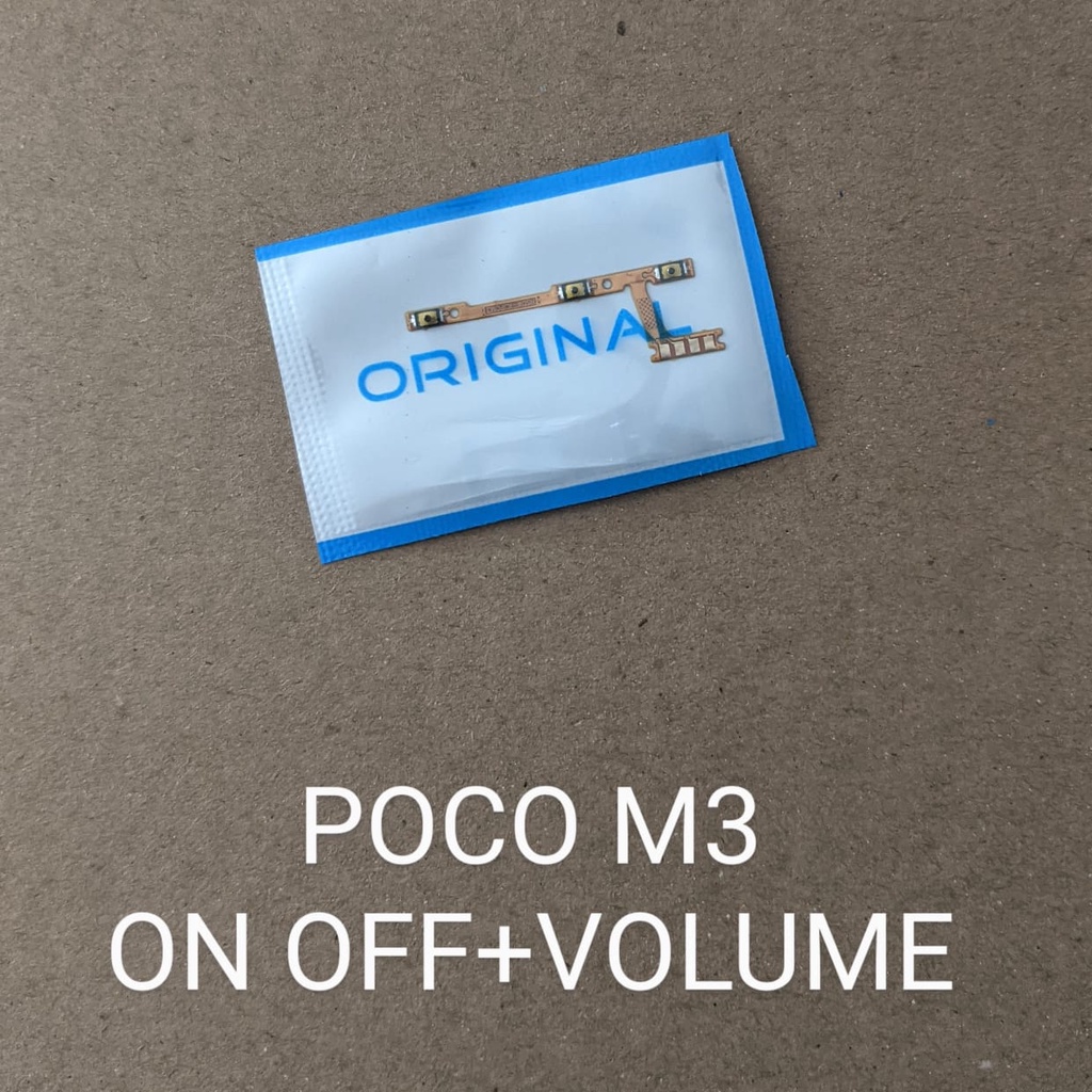 Flexibel POCO M3 ON OFF + Volume