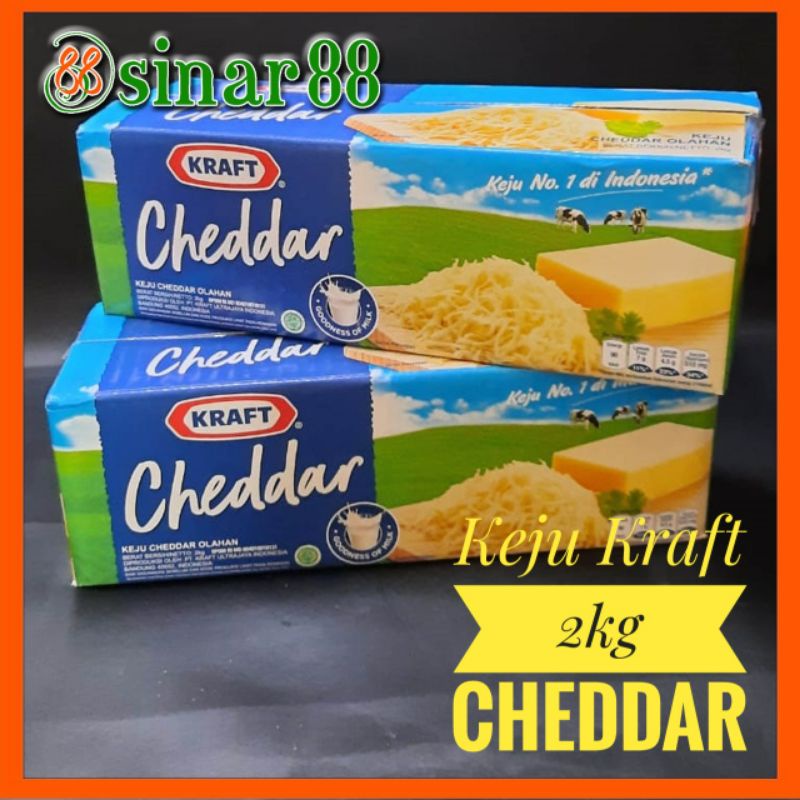 

Keju Kraft Cheddar 2kg