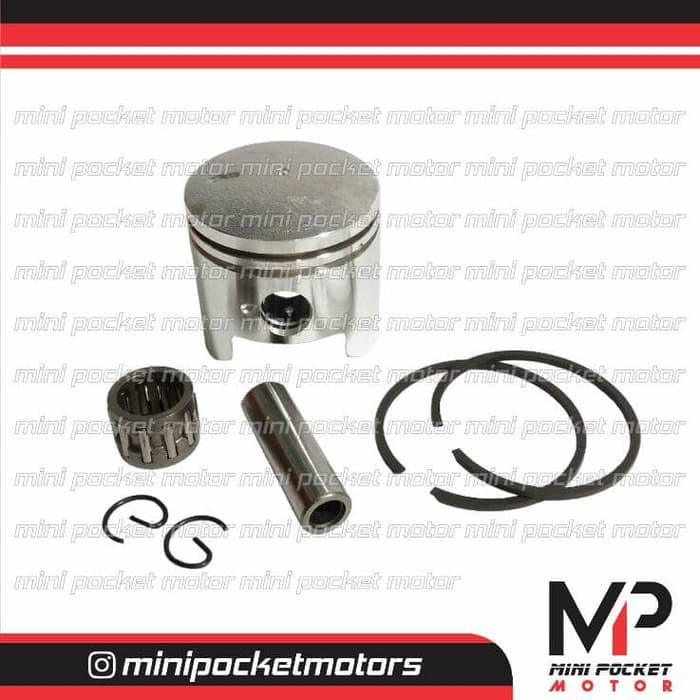 [Bisa COD] Piston Set 40mm Mini GP / Mini Trail / Motor Mini Dijamin Asli KF-334