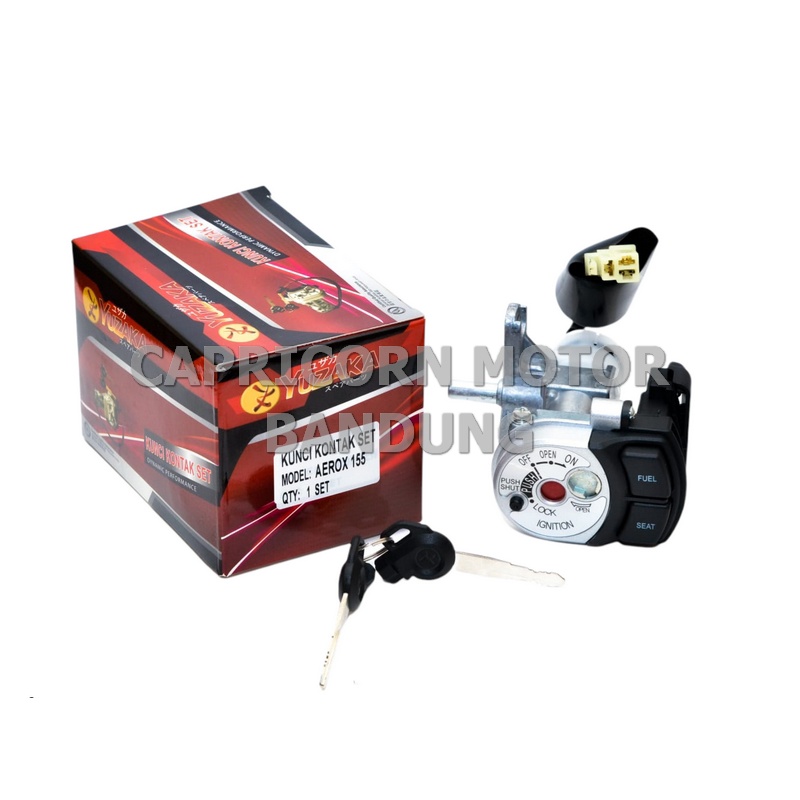 KUNCI KONTAK SET AEROX 155 YUZAKA PLUS JOK