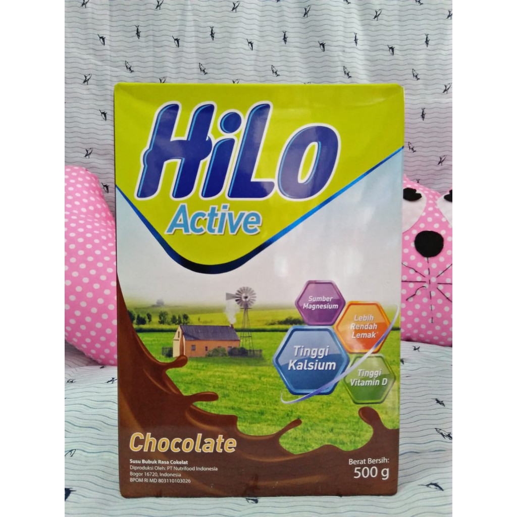 

SUSU HILO ACTIVE COKLAT 500G - HTA SUSU PAMPERS ANAK TERMURAH