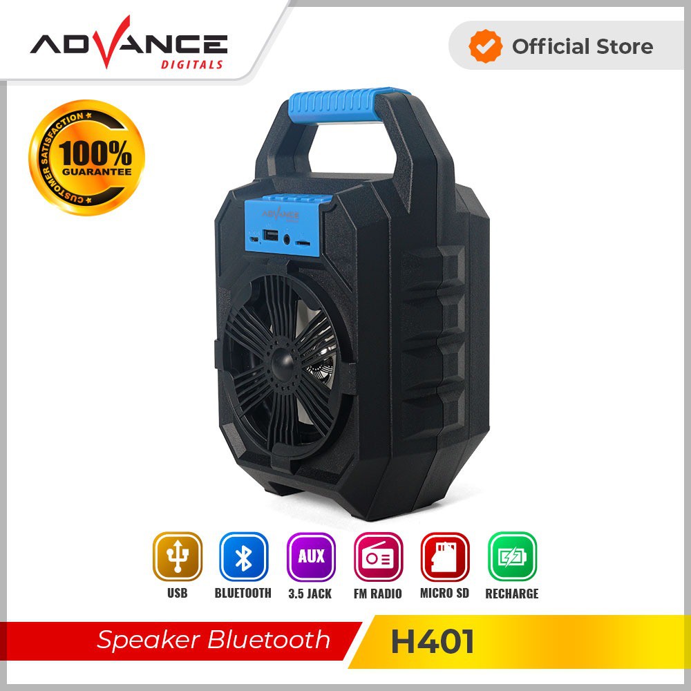 Speaker Advance Portable Speaker H401 | Garansi Resmi