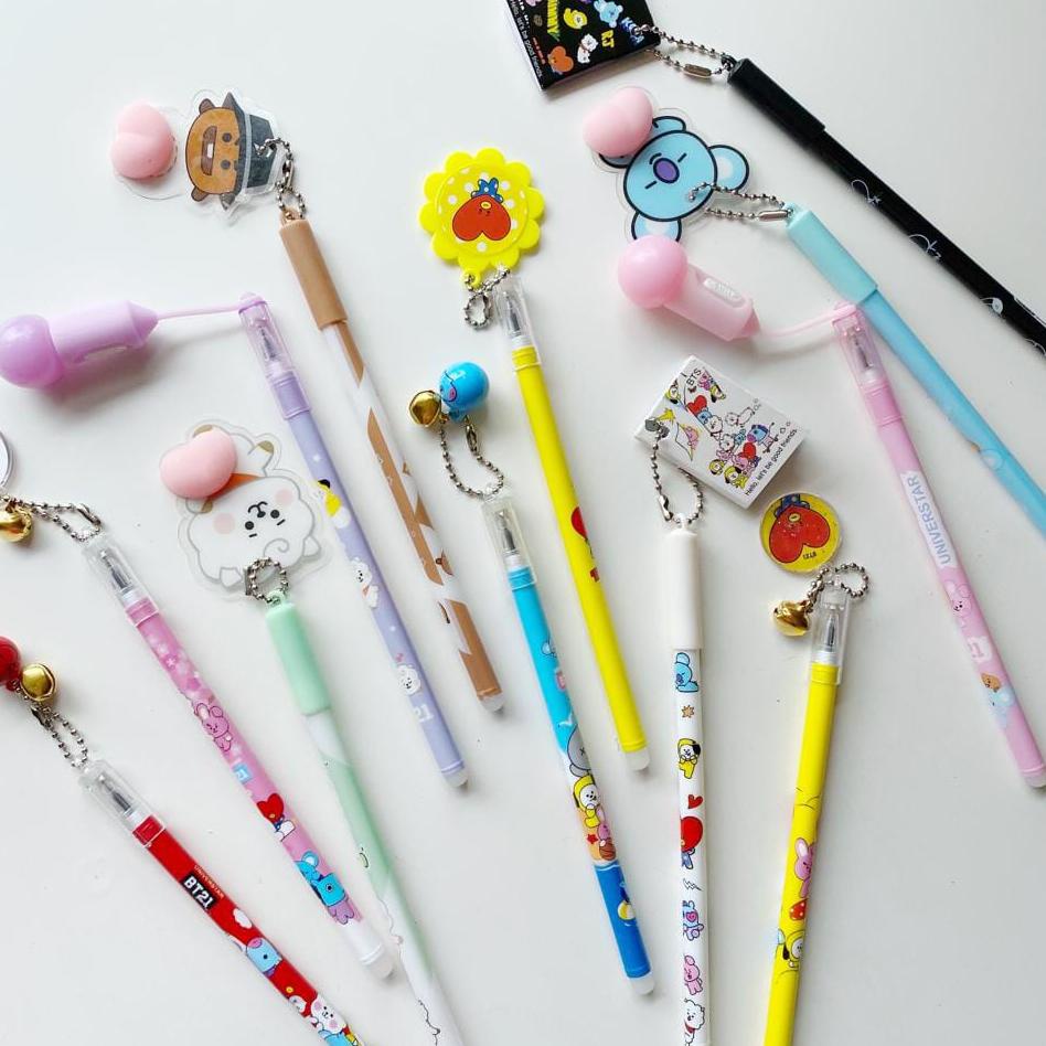 

Produk Trending PULPEN GEL KOREA LUSINAN MOTIF NOTE KECIL PULPEN MOTIF KOREA 12PCS