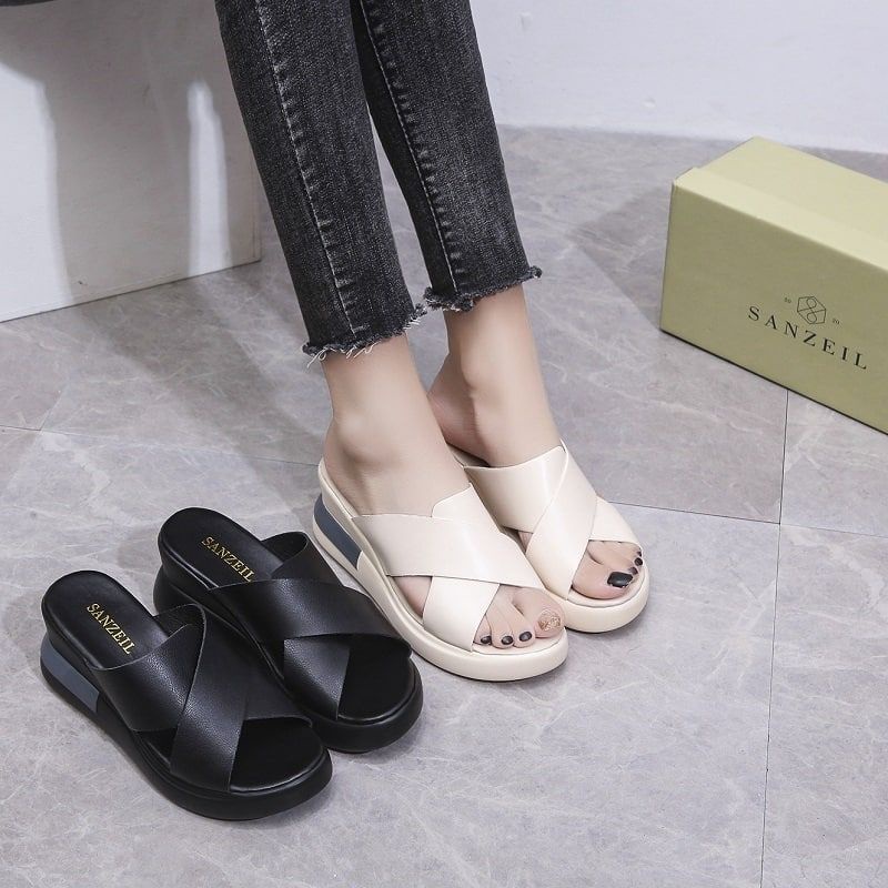 SANDAL WANITA 0018 SANDAL IMPORT BATAM SANDAL WEDGES CHINA