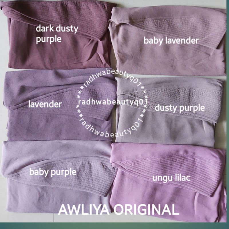 PASHMINA HOODIE DAFIYAH ORI AWLIYA HIJAB AWLIYA COLLECTION CERUTY BABYDOLL BAHAN BERKUALITAS