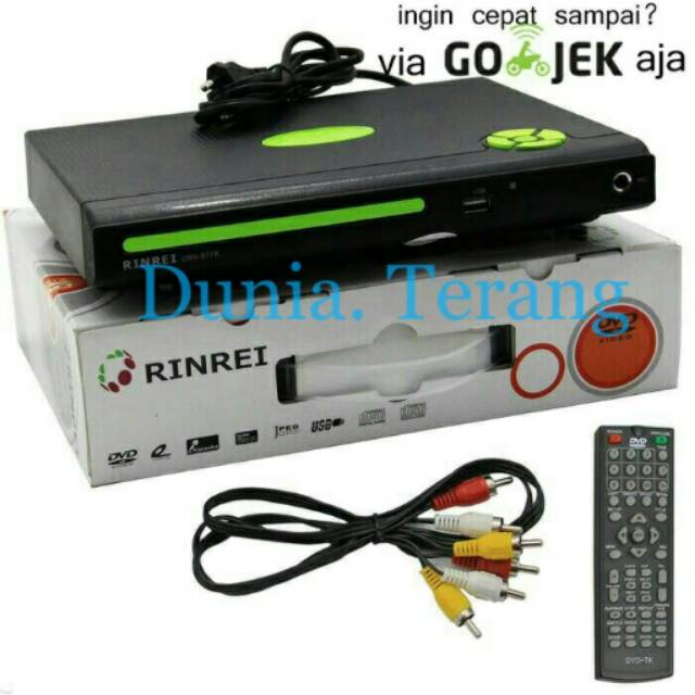 DVD/CD/MP3/MP4 PLAYER USB & Karaoke Rinrei