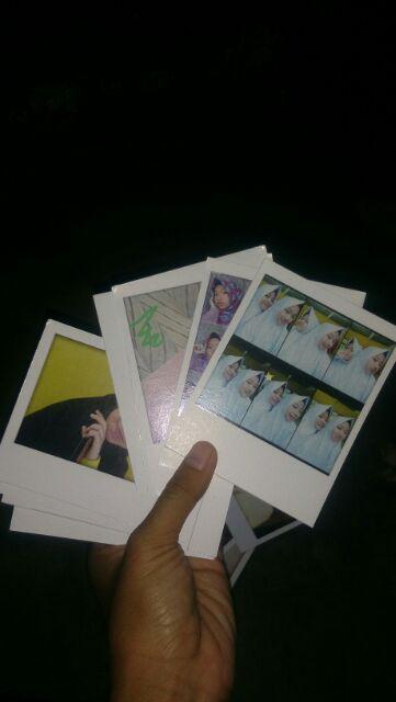 Craftpedia Cetak Polaroid 3 Bentuk (potrait, Square, Landscape)