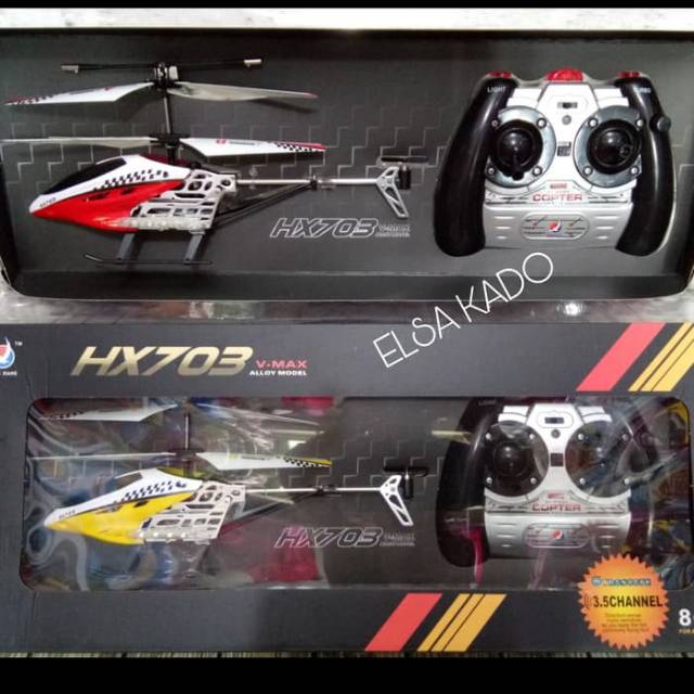 Rc Helikopter HX703 - Mainan Remote Control Helicopter Anak Edukatif Drone Radio Controle Edukasi