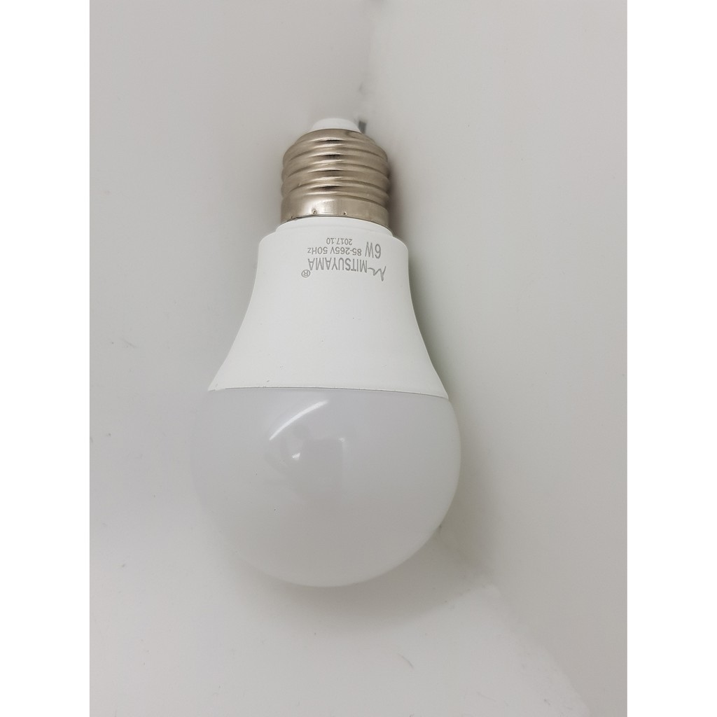 Lampu LED 6 watt PREMIER V Model BULB Merk MITSUYAMA GARANSI 1 THN