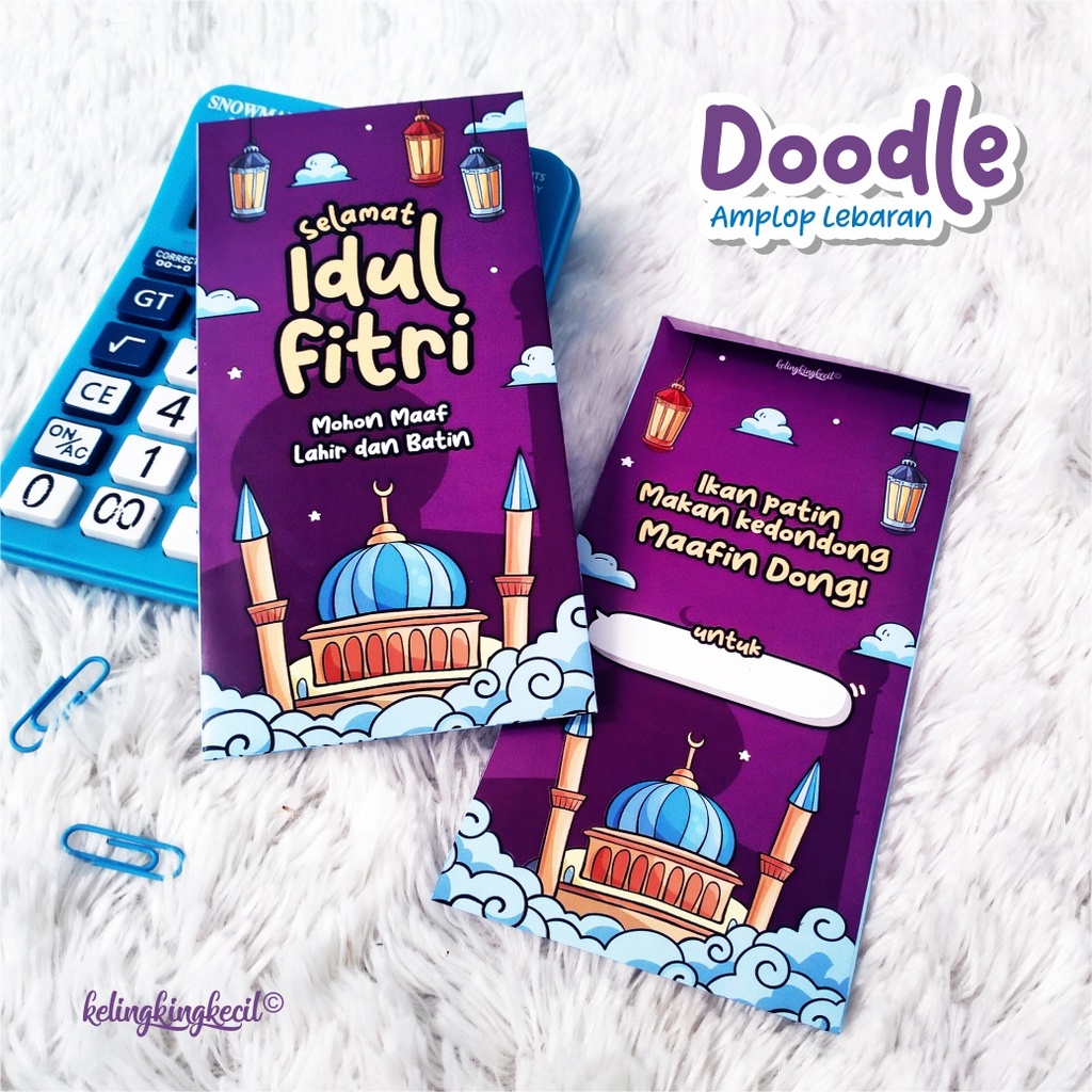 

AMPLOP LEBARAN 2025 - DOODLE BESAR