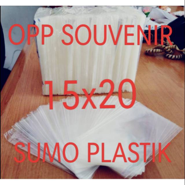 

PLASTIK OPP SOUVENIR 250 GRAM 15x20