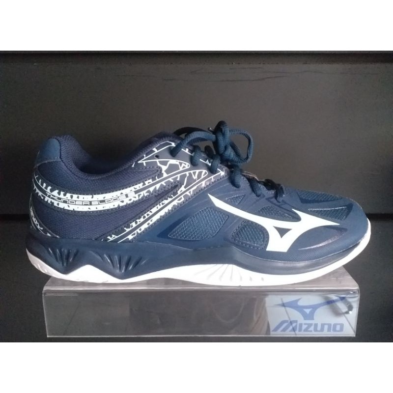 sepatu mizuno thunder blade 2 low dress blue original