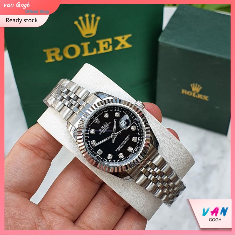 VAN Gogh Grosir Jam Tangan Rolex Wanita Pria Termasuk Kotak Asli