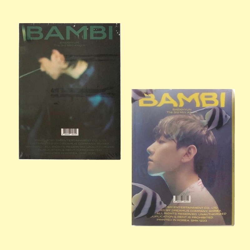 EXO : Baekhyun - BAMBI photobook ver