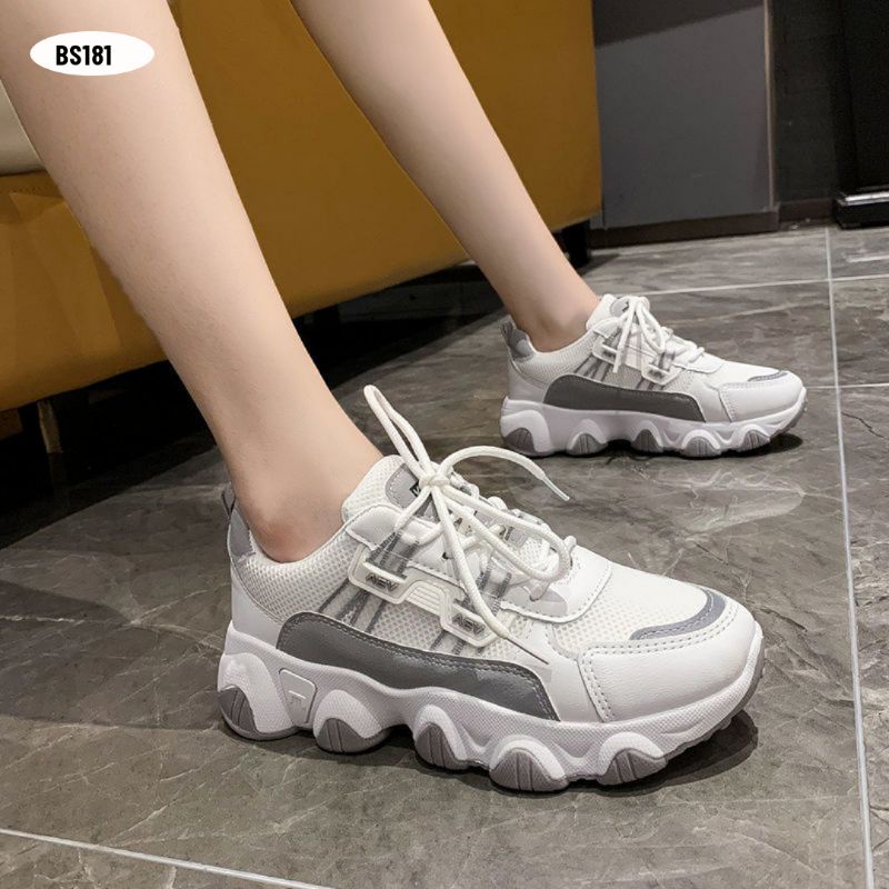 [IMPORT] BS181 - SEPATU WANITA SNEAKER IMPORT - FREE BOX - SEPATU SPORT WANITA - 76BAGSTORE