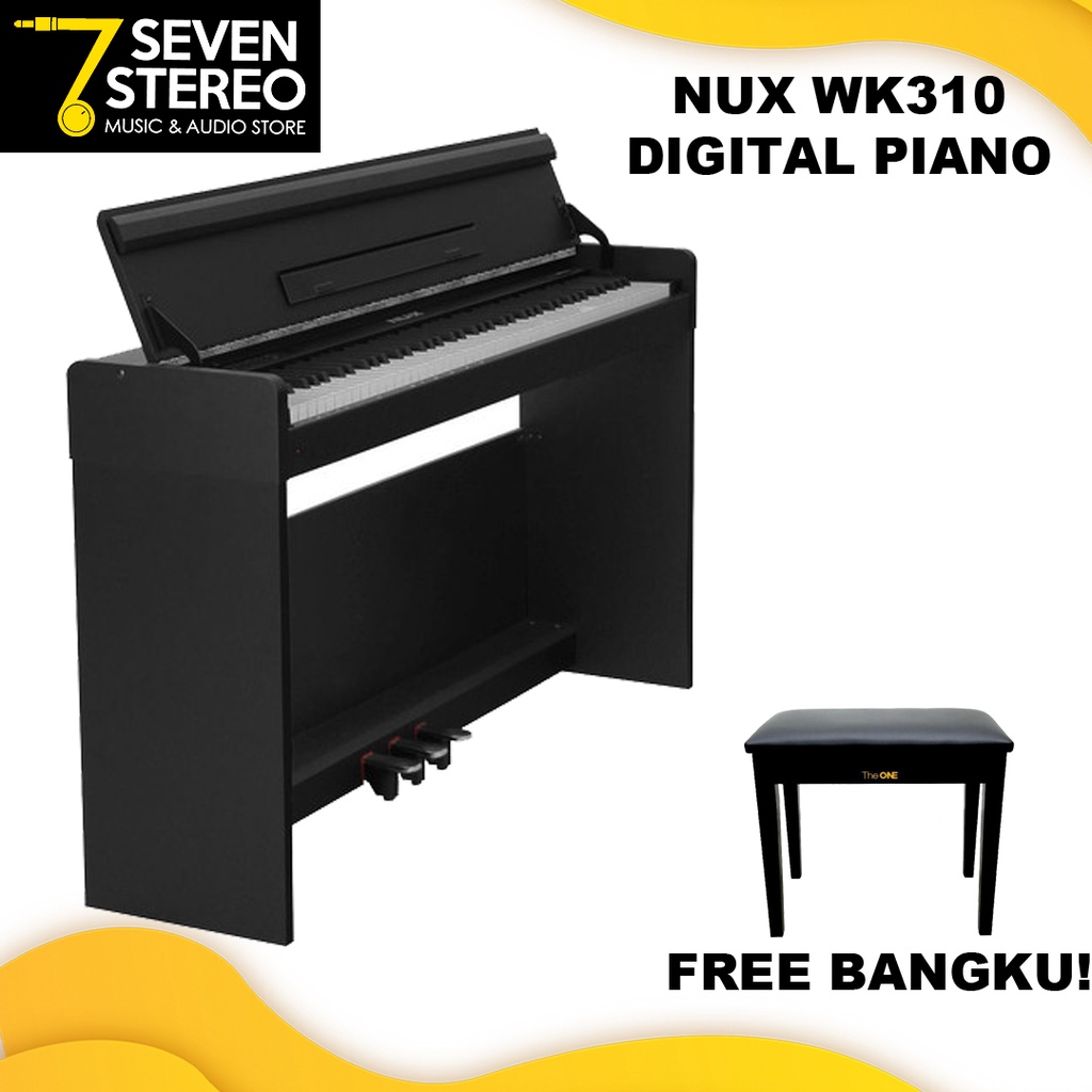 Nux WK310 WK-310 WK 310 Digital Piano