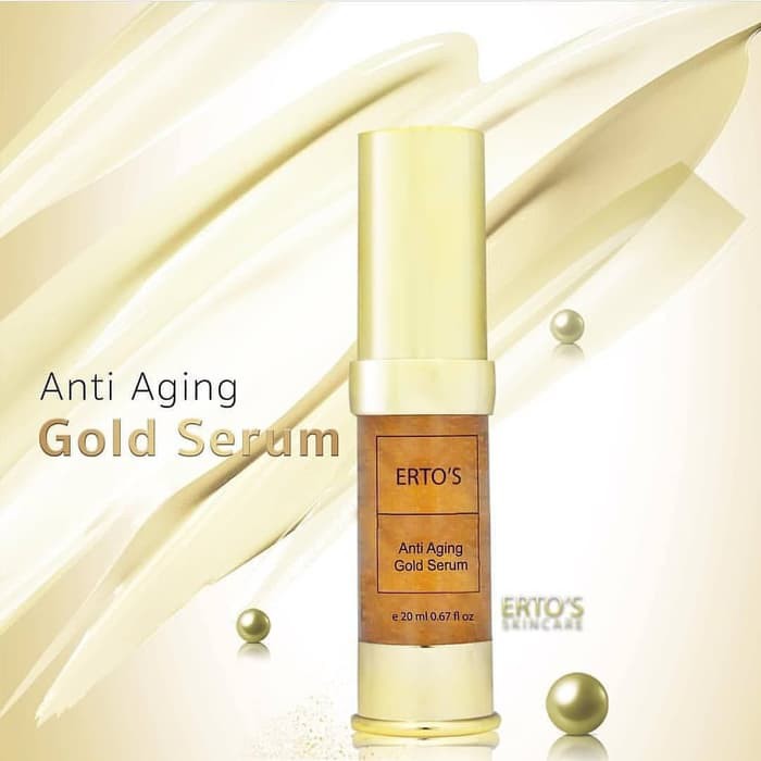 ERTOS Anti Aging Gold Serum Original BPOM 100% / ERTO'S   by AILIN