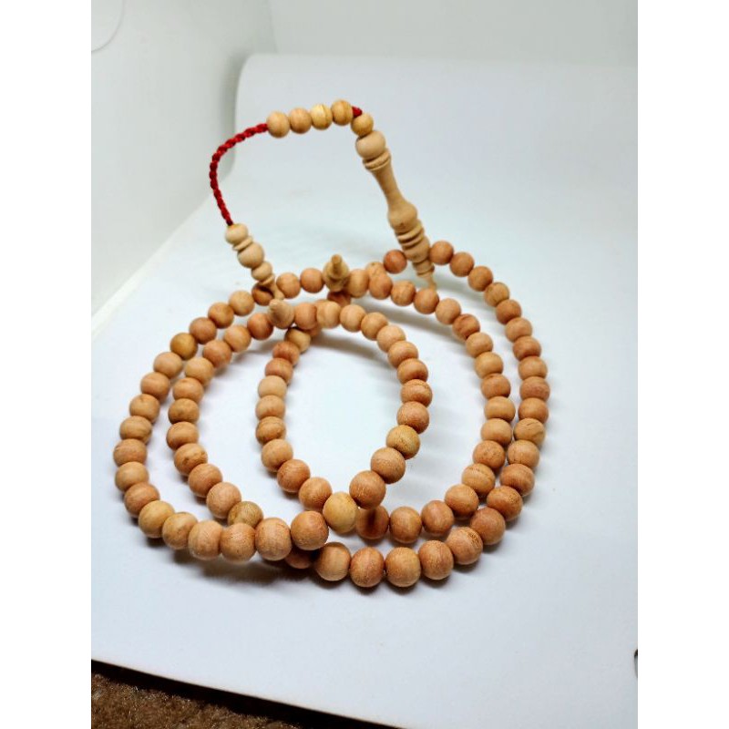 TASBIH KAYU BIDARA ASLI 8MM