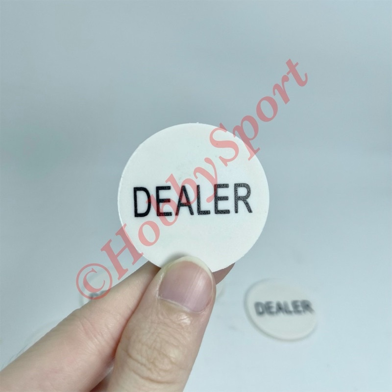 Koin Dealer Poker Eceran (1 pc) Chips Impor Blackjack Texas Holdem PVC