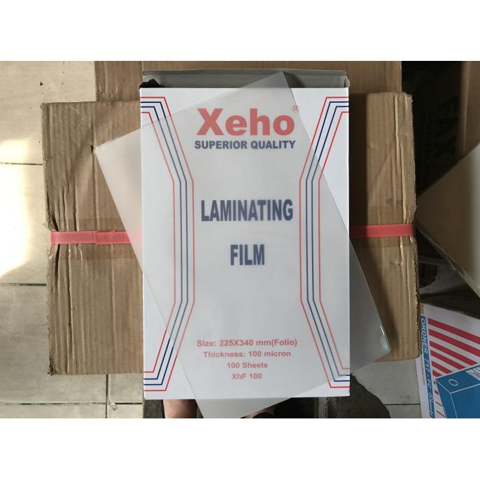 

xeho plastik laminating film F4 / laminating folio