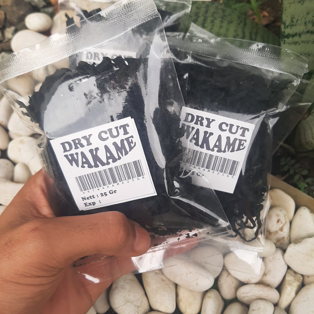 DRY WAKAME Rumput Laut Kering │Dried Cut Wakame Import untuk Miso Sup Ramen Udon