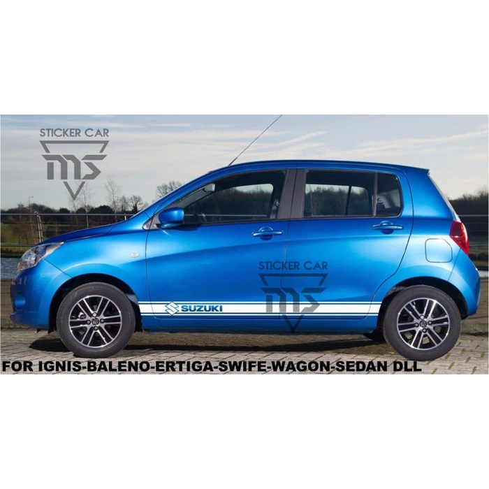 sticker stiker mobil suzuki list ertiga swife wagon ignis baleno sedan Elegan