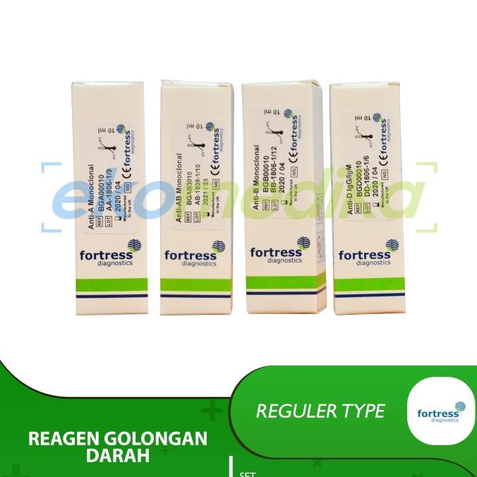 FORTRESS Golongan Darah 10 ml + Kartu SET