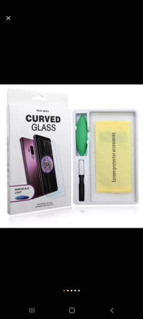 Uv Clear - Tempered Glass Samsung S7 Edge S8 S9 S8 Plus S9 Plus S10 S10 Plus S20 S20 Plus S20 Ultra S21 S21 Plus S21 Ultra S22 S22 Plus S22 Ultra S23 S23 Plus S23 Ultra Full Cover