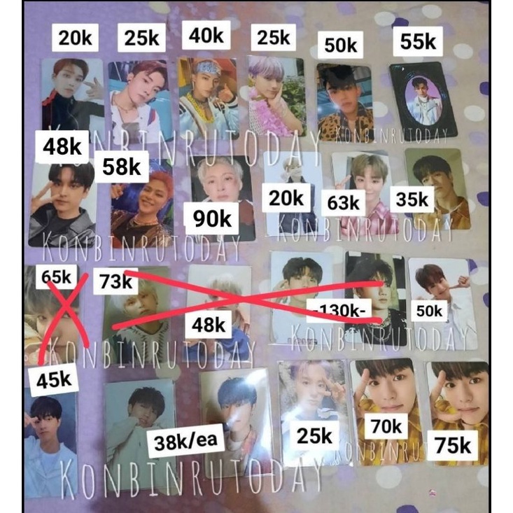 WTS PC PHOTOCARD THE BOYZ CHASE THRILLING JACOB Q KYU CHANGMIN ERIC WAYV LUCAS HITCHHIKER YEARBOOK H