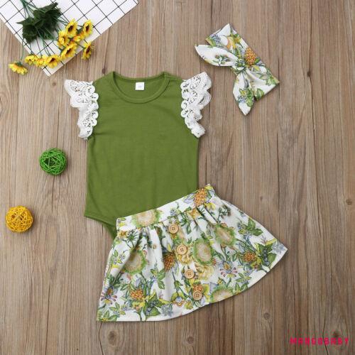 Mg baby Setelan Romper Motif Bunga Rok Tutu untuk Bayi Mg baby Setelan Romper Motif Bunga Rok Tutu untuk Bayi