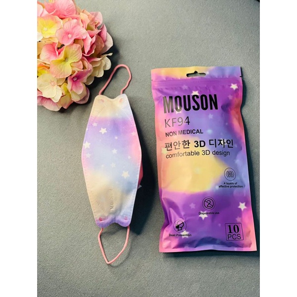 MASKER MOUSON KF 94 GALAXY EDITION MASKER MOUSON 4PLY MASKER PROMO MASKER TERMURAH MOUSON