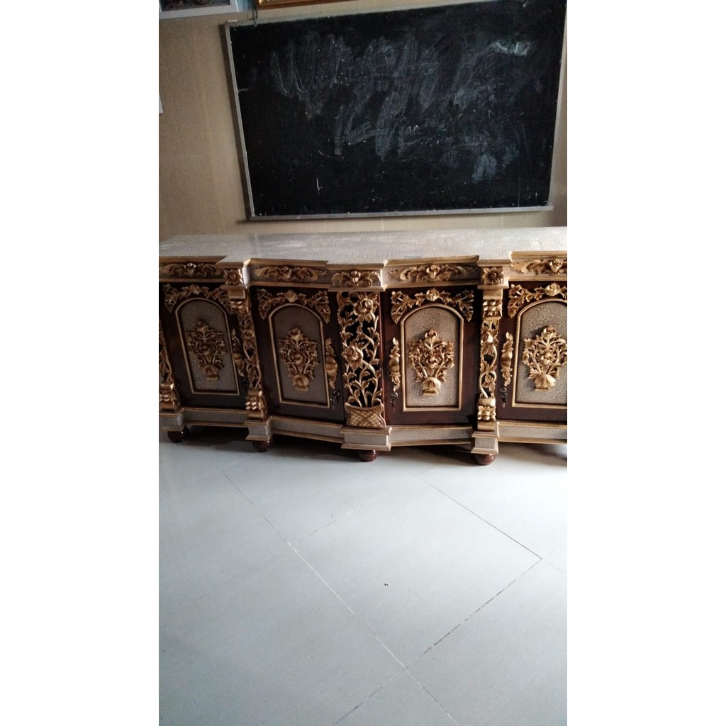 Bufet Tv Minimalis Murah/Meja Tv Kayu Ukir Jepara/Rak Tv Modern