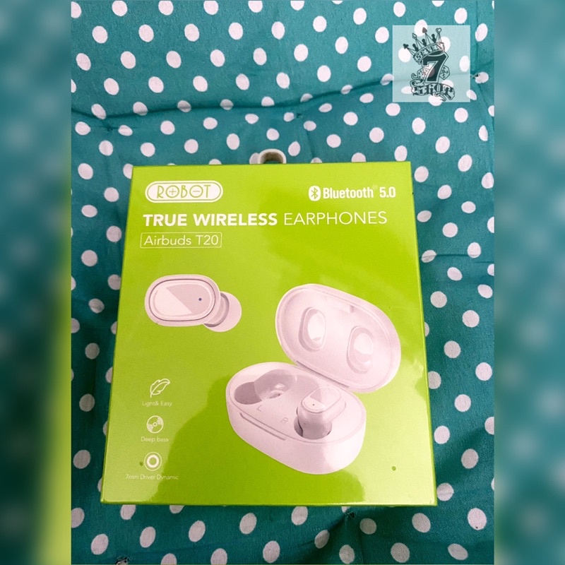 TWS Robot Airbuds T20 Garansi Resmi