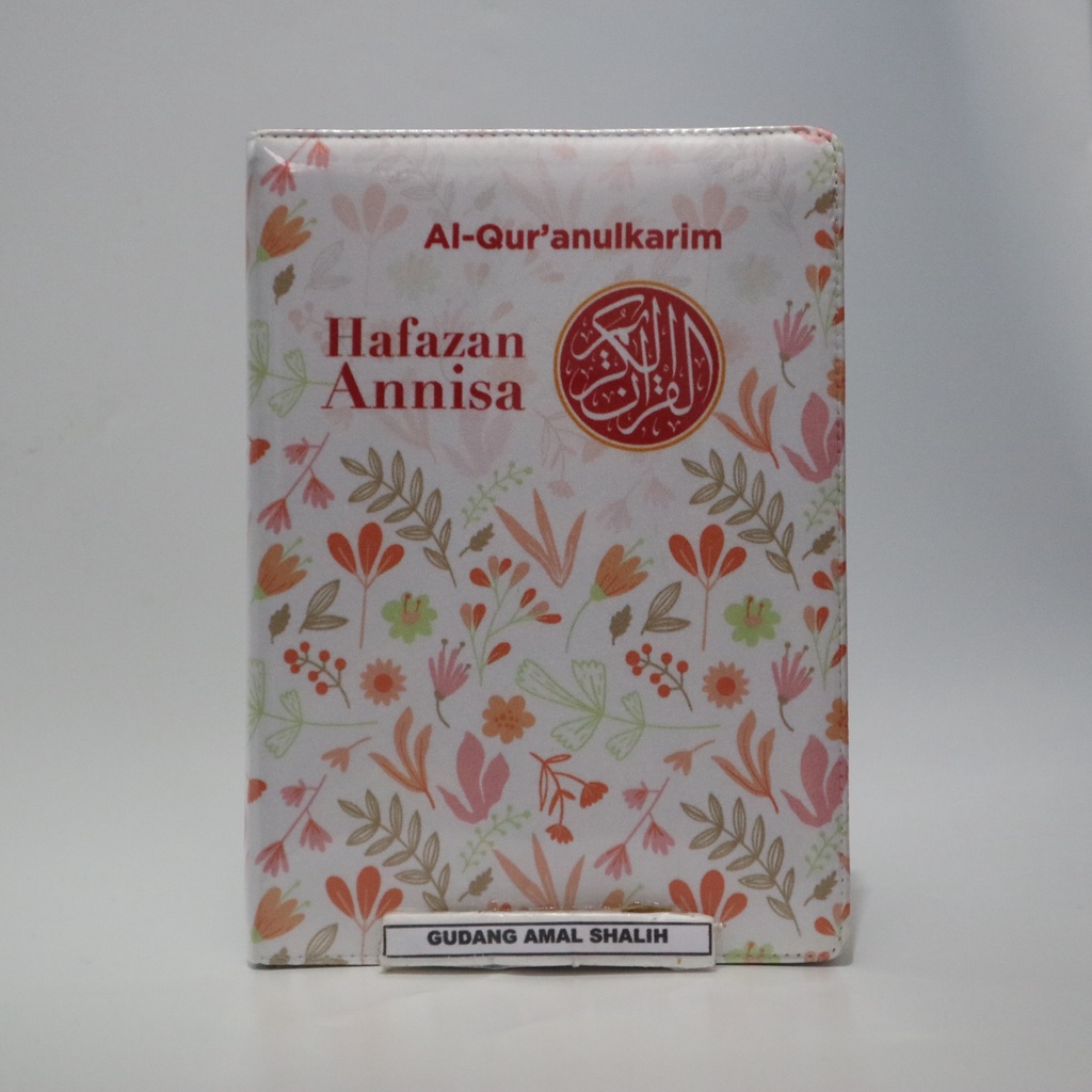 Jual Al Quran Hafazan Annisa Merah A5 Perkata Cover Kain Muslimah - Al