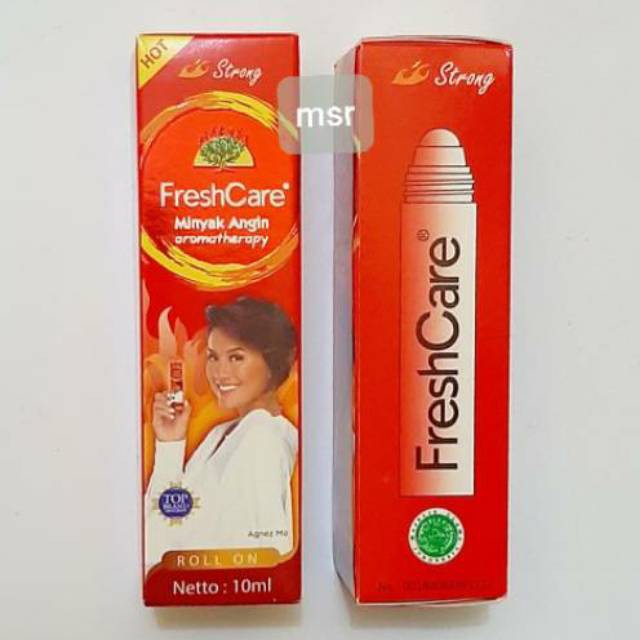 Fresh care strong aromatherapy minyak angin fresh care strong hot fresh care merah