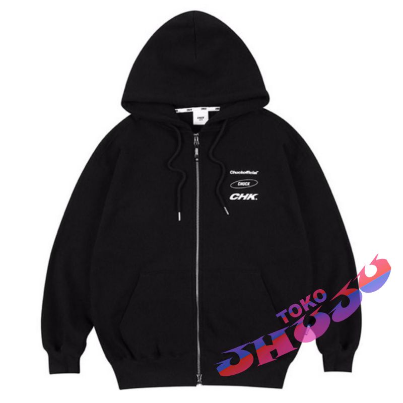 Hoodie ZIPPER Ni-Ki Engene style CHK 3 Logo