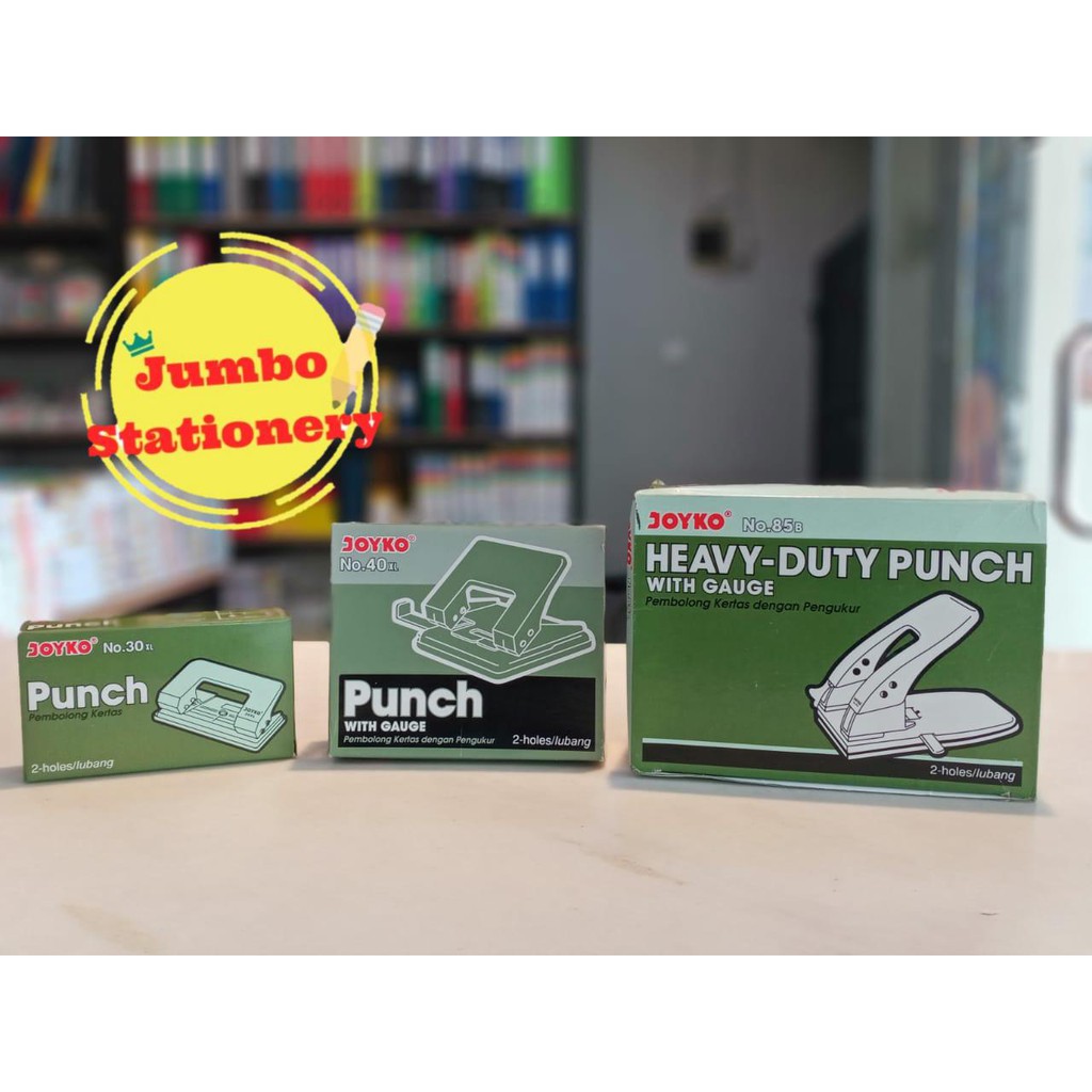 Joyko Punch No.85 B (pembolong kertas) 2 Hole Heavy-Duty Punch