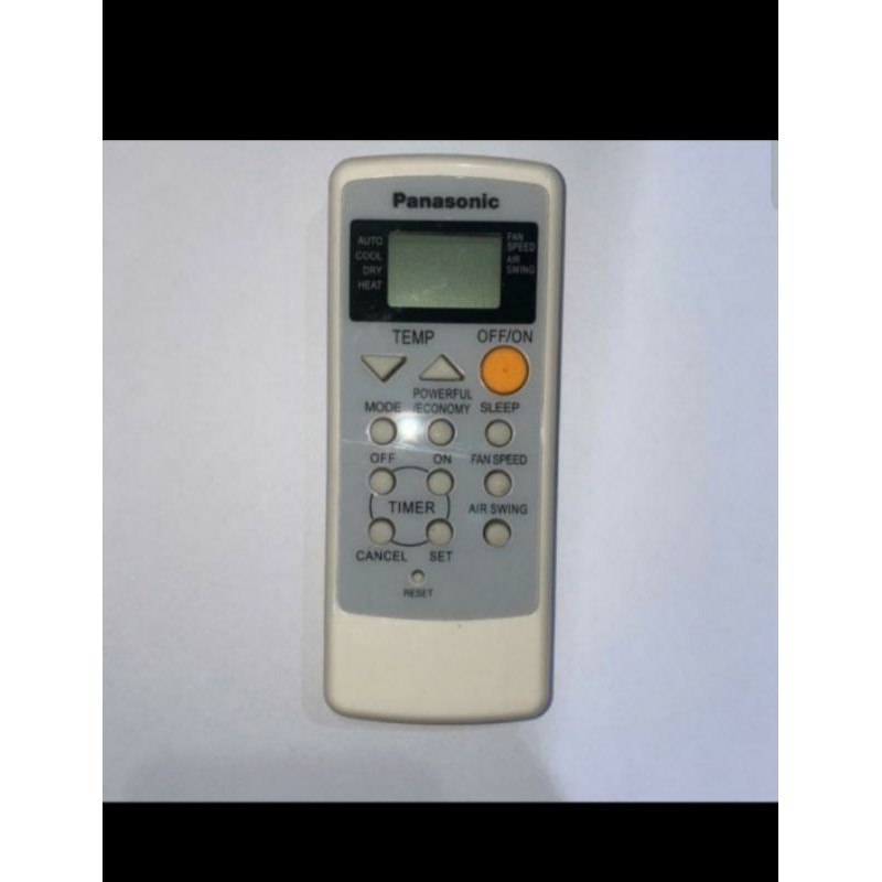 REMOTE REMOT AC PANASONIC NATIONAL ORGANIX SEPERTI ORIGINAL PLS