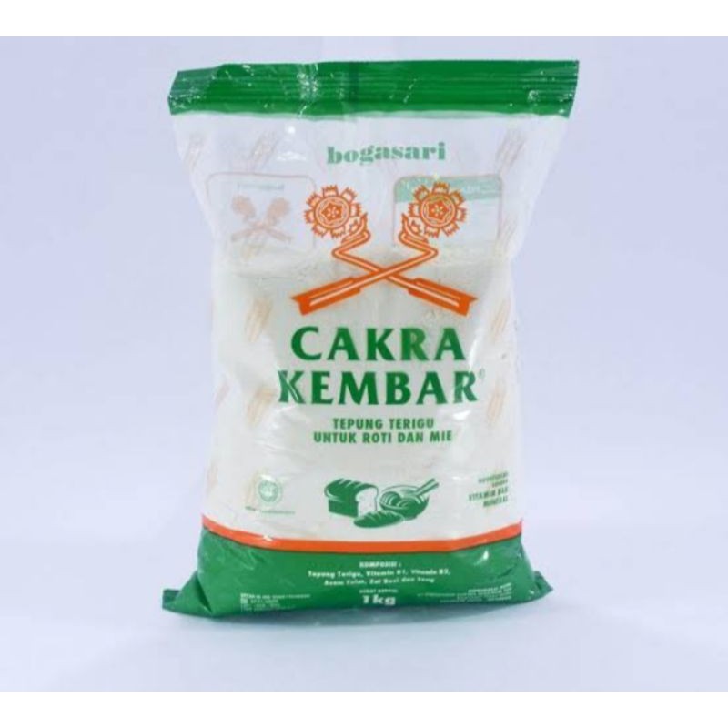 

Tepung Terigu Cakra Kembar 1kg