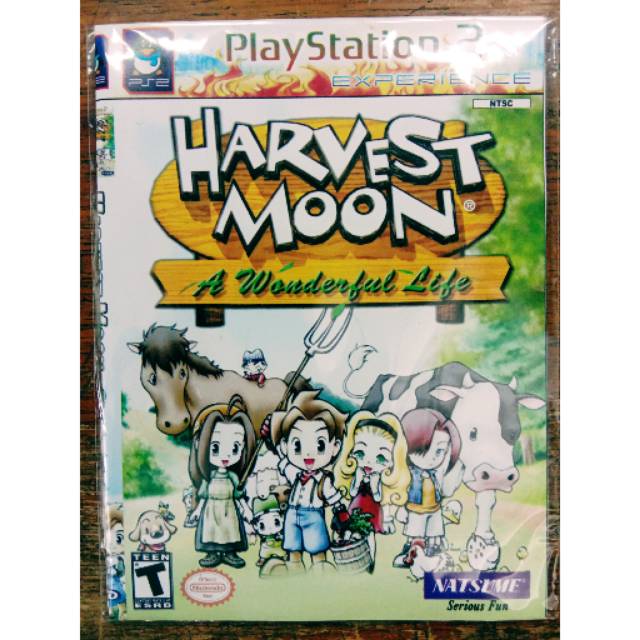 Kaset PS2 Game Harvest Moon Wonderful Life