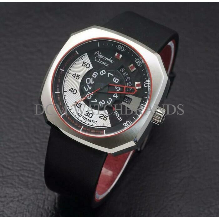 ALEXANDRE CHRISTIE AC3032 SILVER BLACK ORIGINAL NTRG