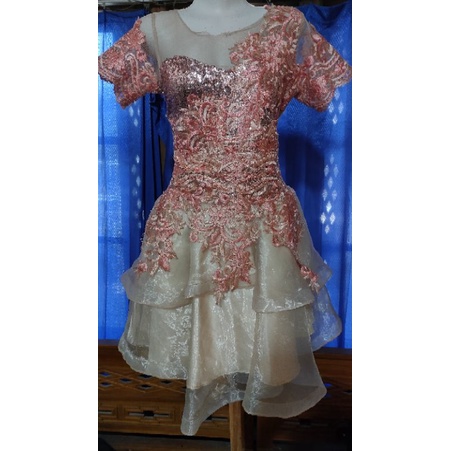 gaun nyanyi preloved