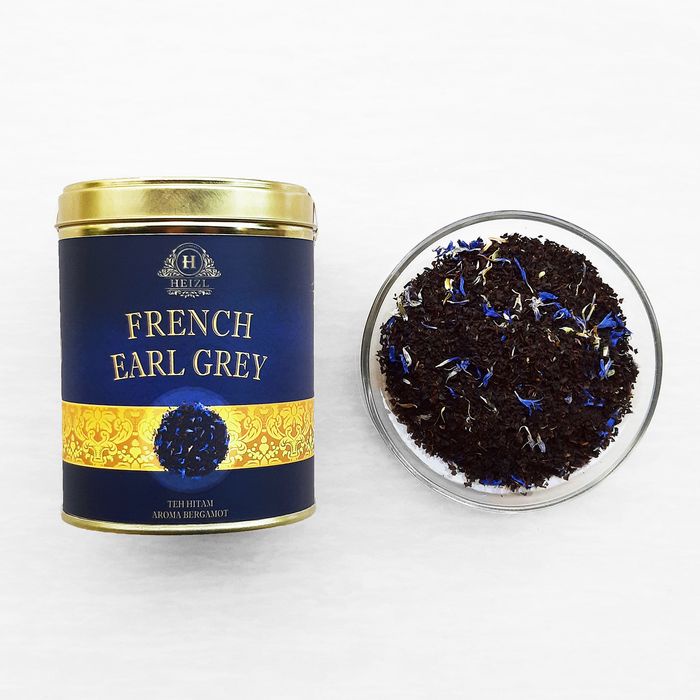 

French Earl Grey Black Tea Bergamot Oil Special Blend Teh Hitam Premiu